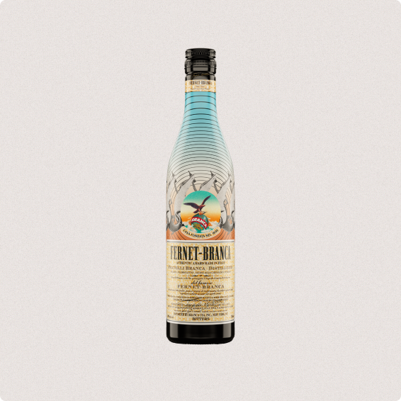 Limited Edition Fernet-Branca Record Label Bottle 750ML